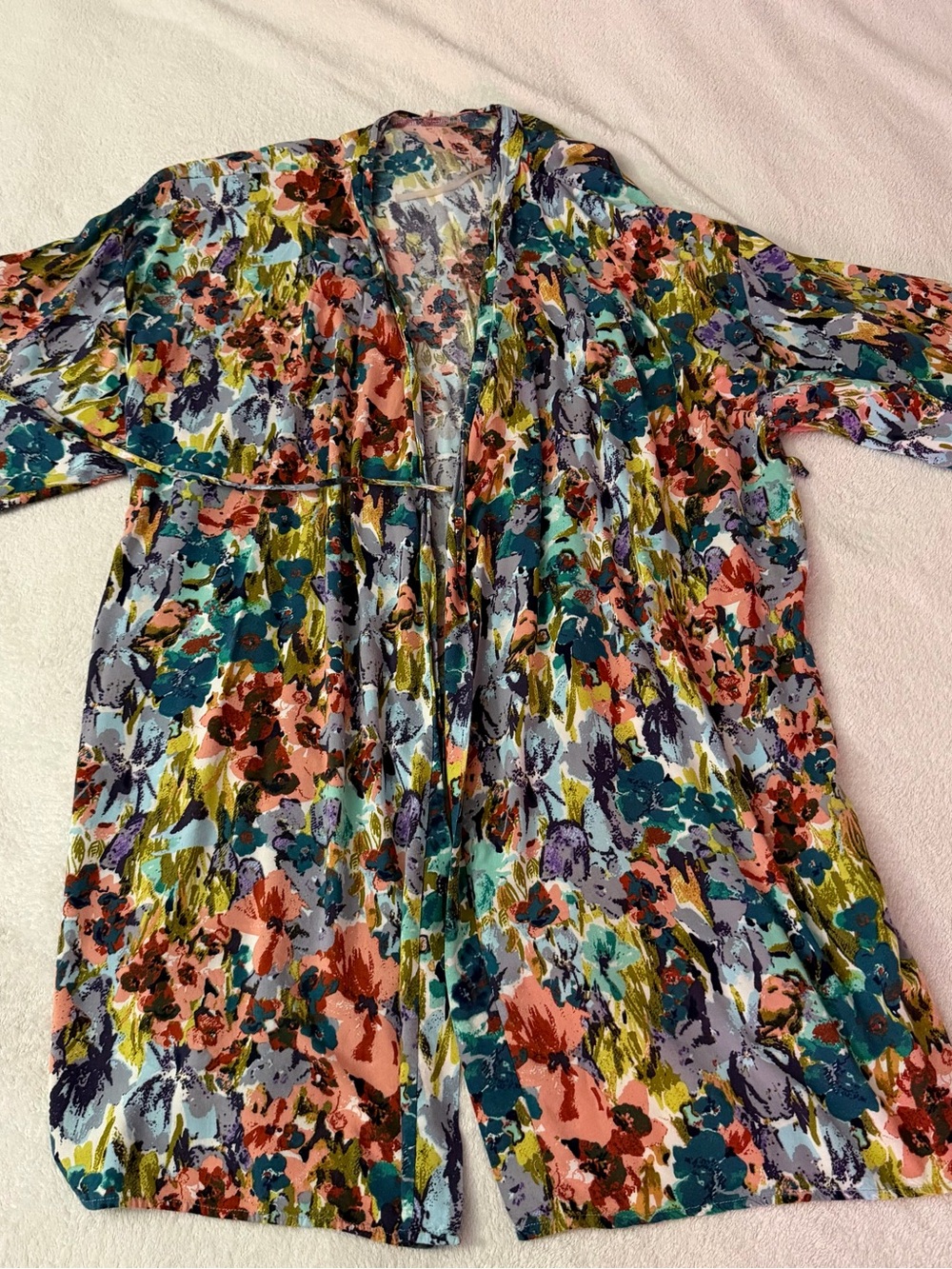 Pinkblush Floral Pink and Blue Blouse